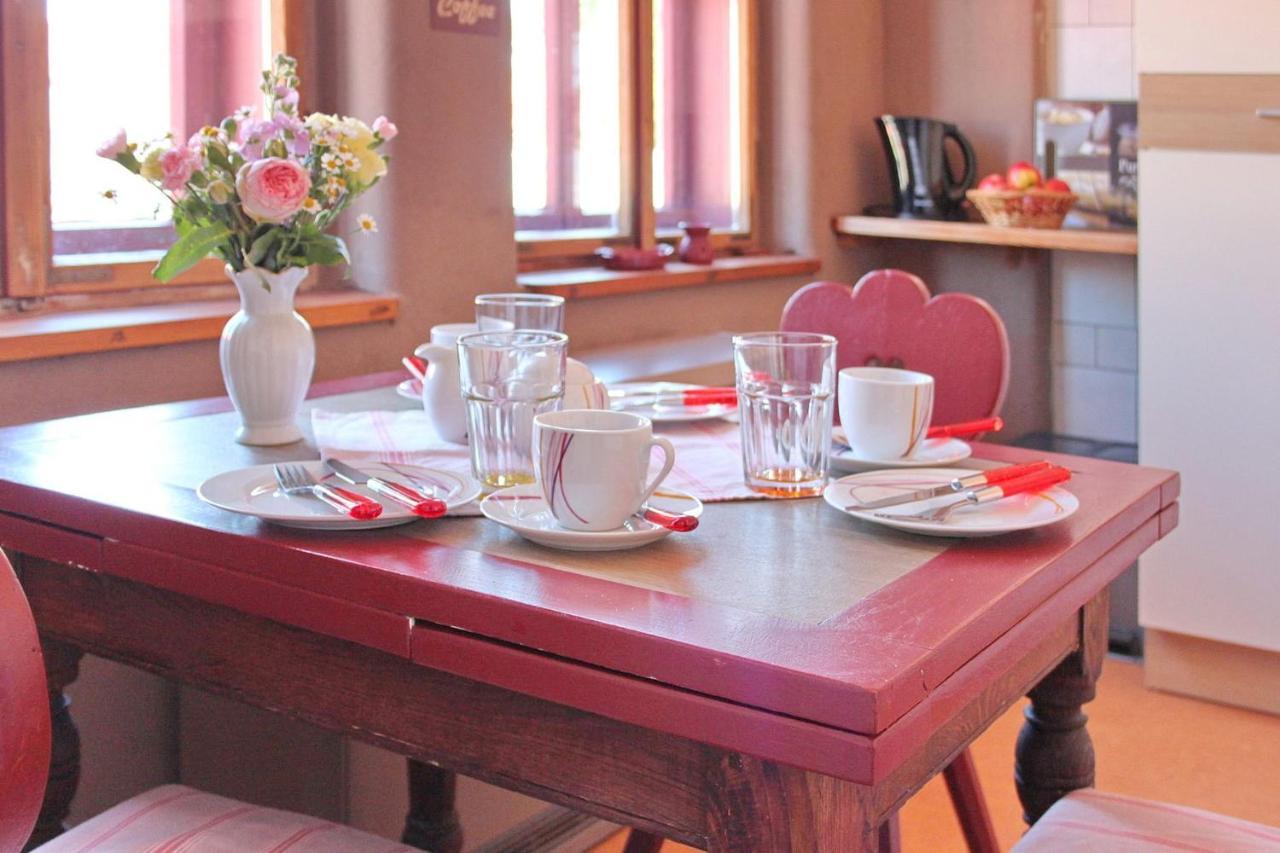 Haus Zeitlos Ferienwohnung Zeitreise リュベナウ エクステリア 写真